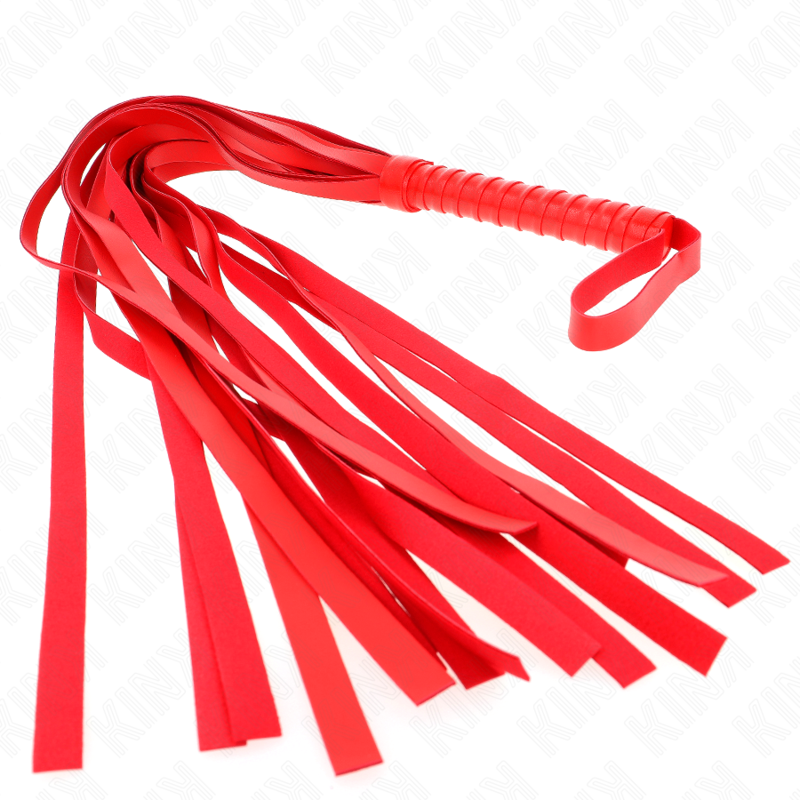 Kink - Rode Whip Korte Handvat Lang Staart 70 Cm - Image 4