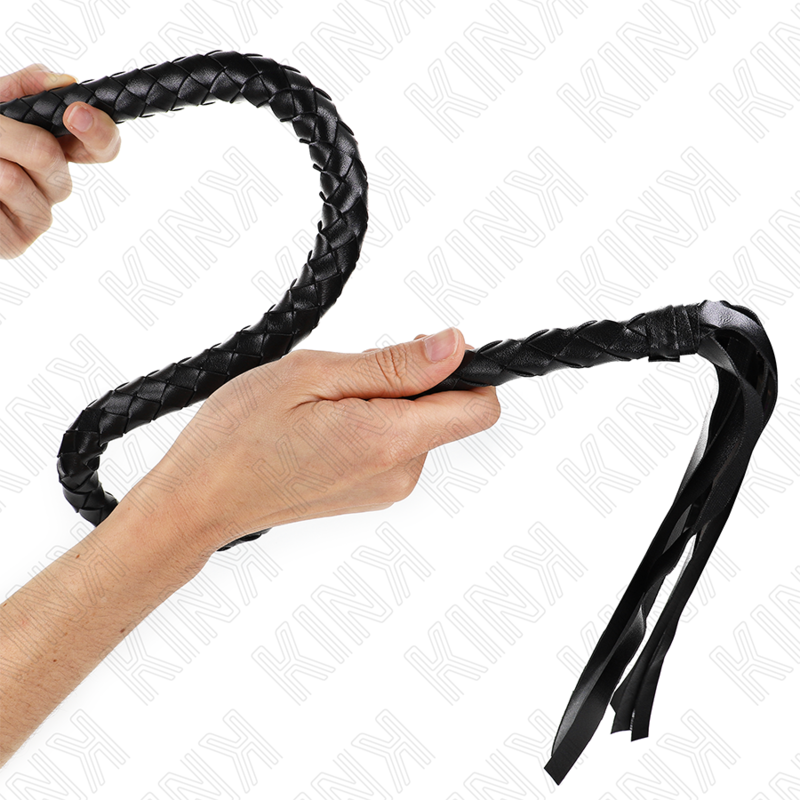 Kink - Slangenroepie Met Handgreep Zwart 65 Cm - Image 2