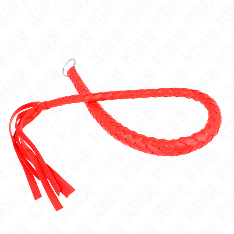 Kink - Slangen Whip Met Rode Ring 65 Cm - Image 5