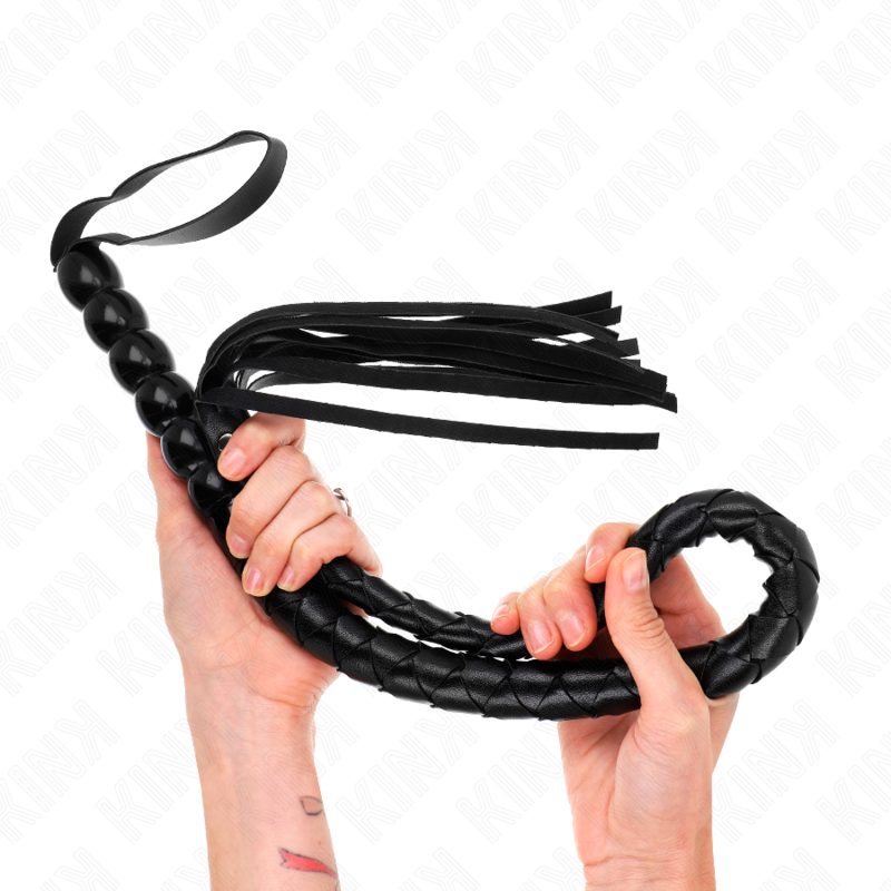 Kink - Fouet Serpent En Perles 80 Cm - Image 2