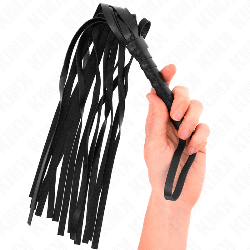 Kink - Eenvoudige Zwart Whip 45 Cm - Image 3