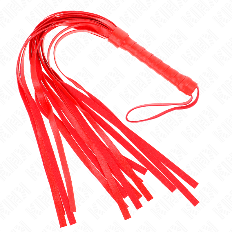 Kink - Fouet Simple Rouge 45 Cm - Image 4