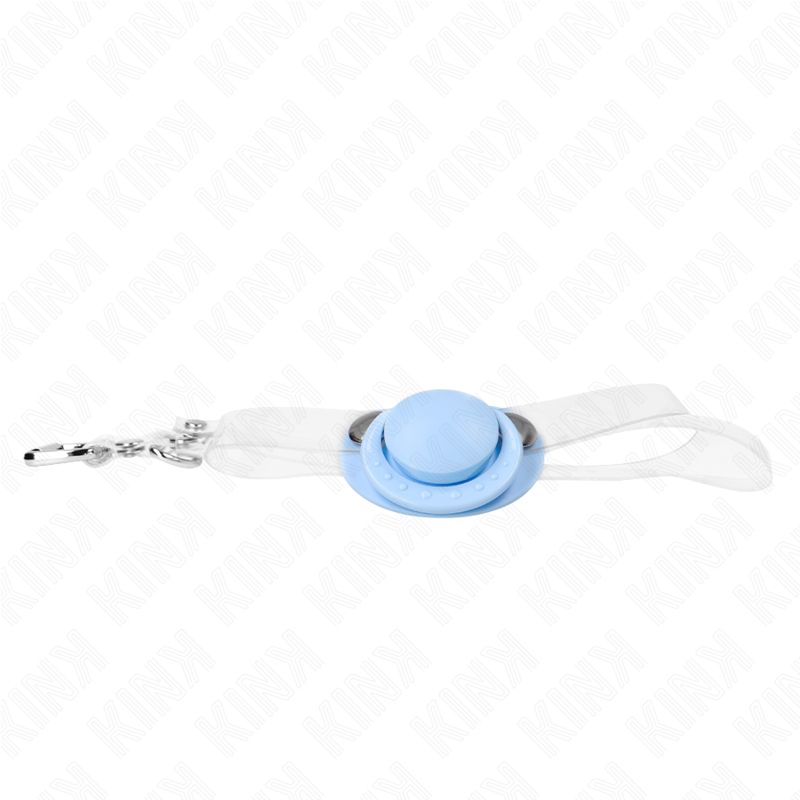 KINK - LIGHT BLUE PACIFIER SHAPED GAG 5.5 x 4 CM ADJUSTABLE 43-60 CM - Image 3