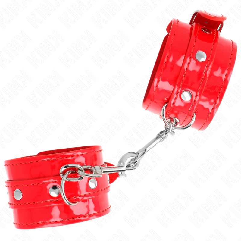 Kink - Aanpasbare Glanzen Polsboeien Rood 23-33 Cm - Image 2