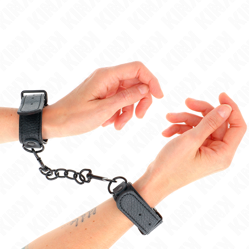 KINK - BEGINNER HAND CUFFS ADJUSTABLE 13-23 CM X 2.2 CM - Image 4