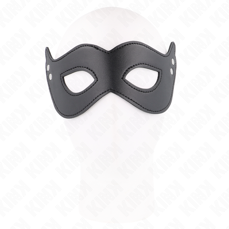 KINK - LEATHERETTE MASK WITH RIVETS MODEL 1 26 x 8 CM - Image 3
