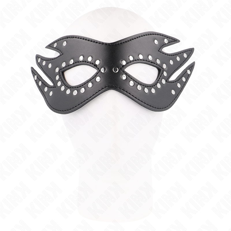 KINK - RIVET LEEREN MASKER MODEL 3 26 x 9,5 CM - Image 2