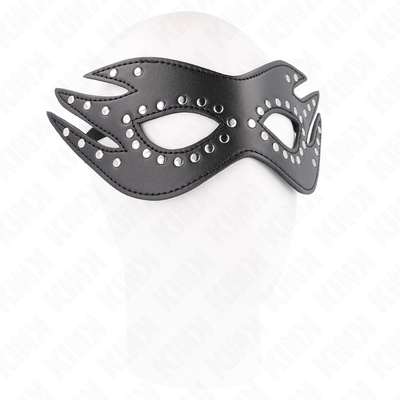 KINK - RIVET LEEREN MASKER MODEL 3 26 x 9,5 CM - Image 3