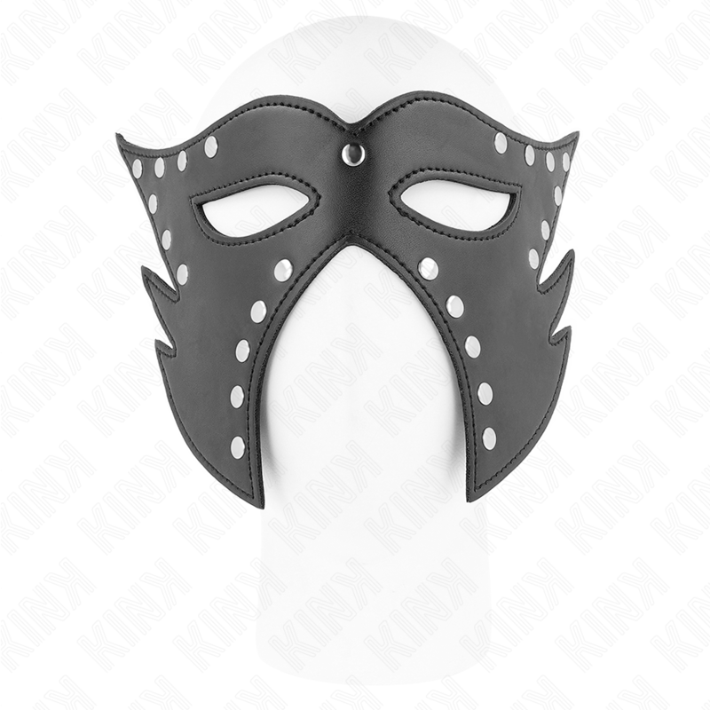 KINK - SEXY LEATHERETTE MASK MODEL 2 27 x 13 CM - Image 2