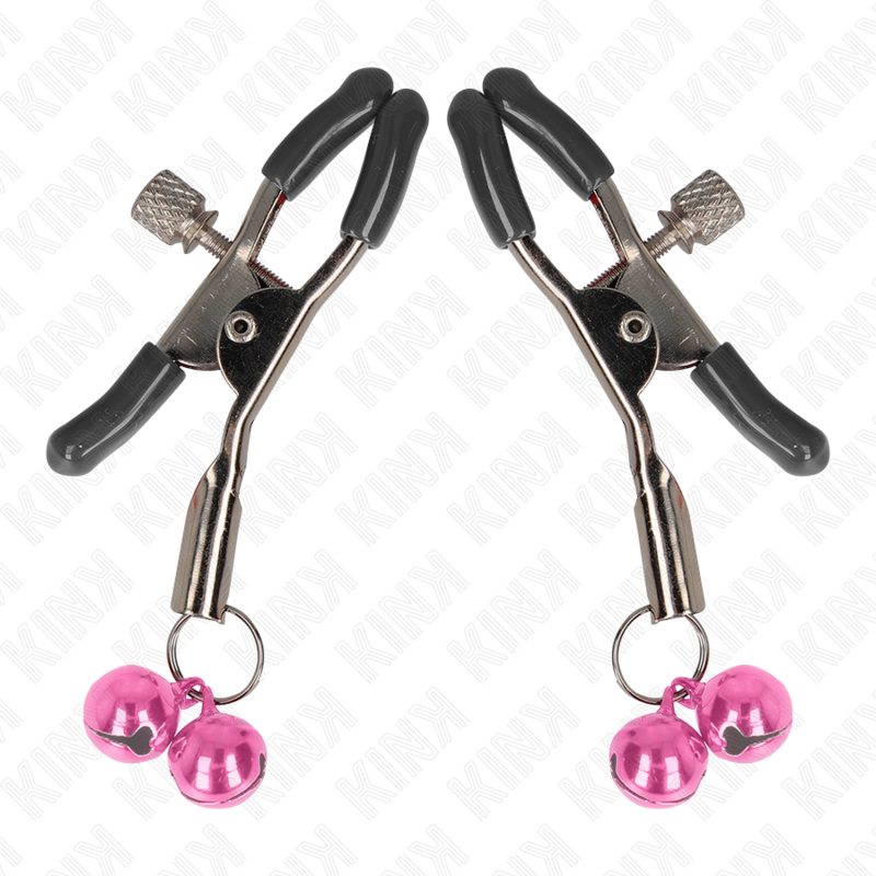 Kink - Pince À Meton Double Cloche Rose 6 Cm - Image 2