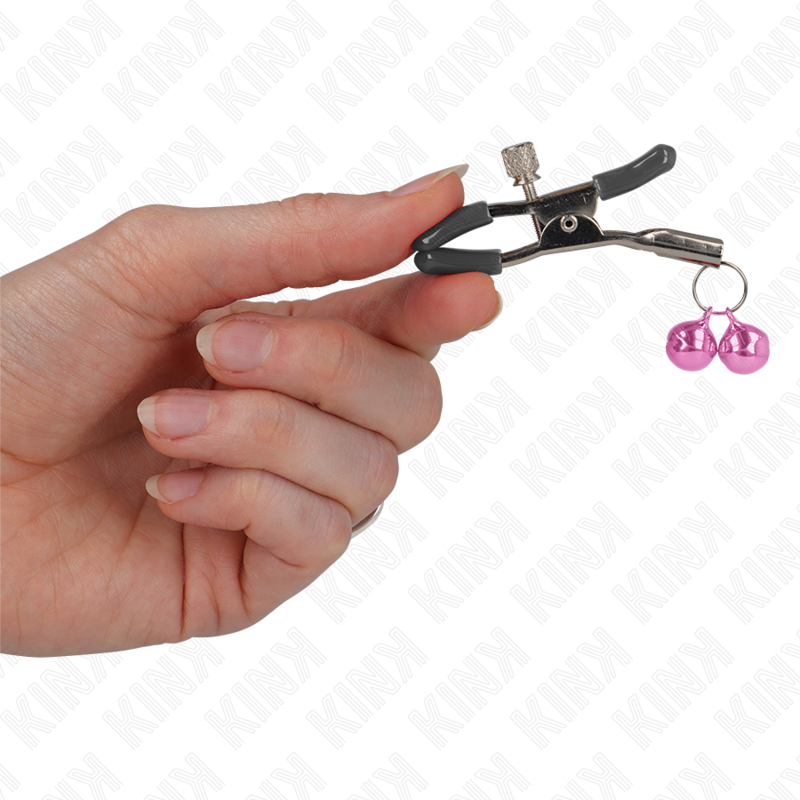 Kink - Pince À Meton Double Cloche Rose 6 Cm - Image 3