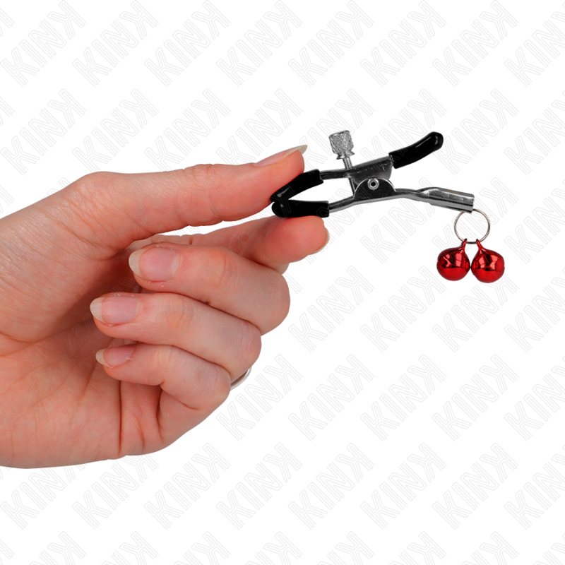 Kink - Dubbele Belle Klem Rood 6 Cm - Image 3