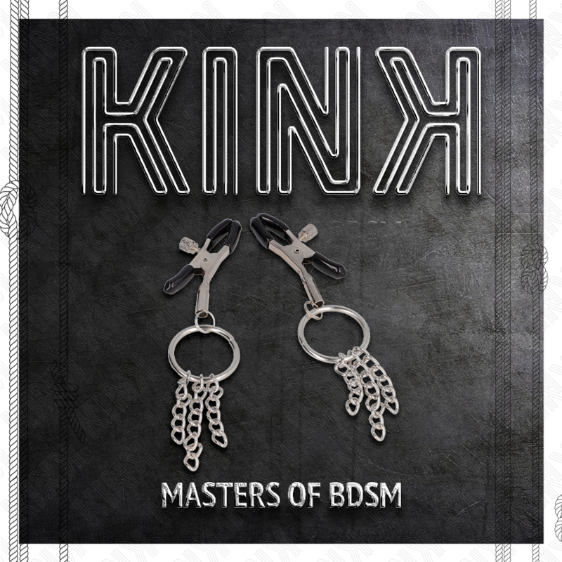 Kink - Pince A Meton O Ring Et Petite Chaine Argent 6 Cm - Image 5