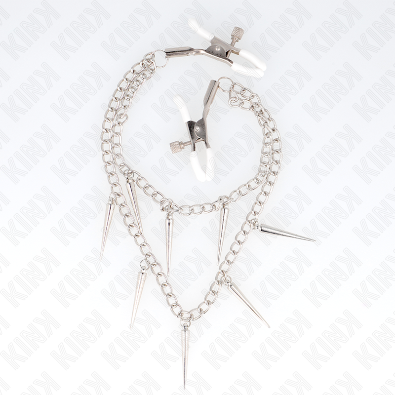 Kink - Pinces À Metelier Avec Chaînes À Pointes 30 Cm - Image 2