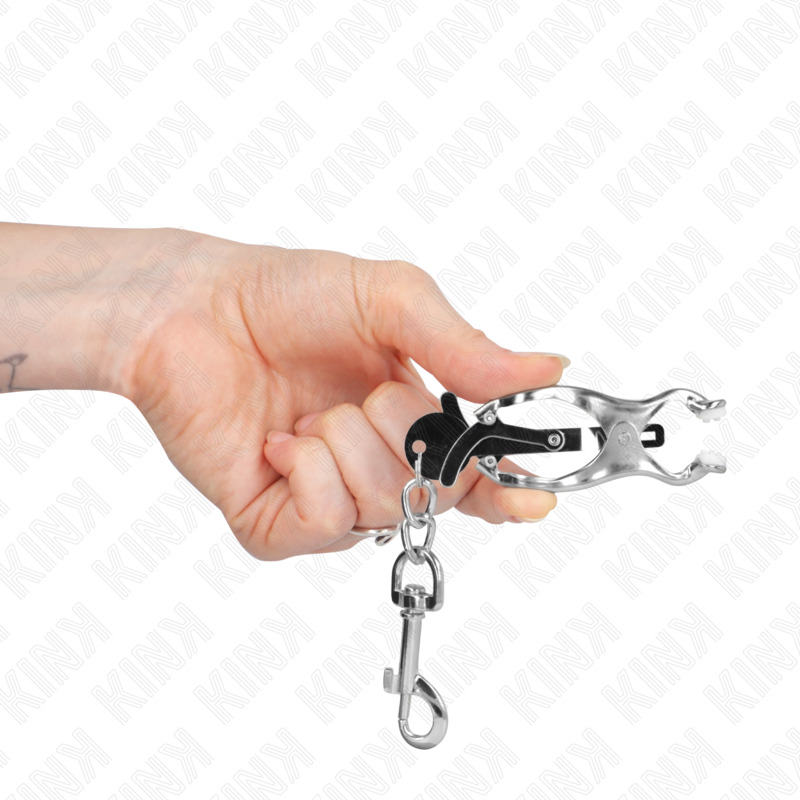 Kink - Pinces À Metelles Trèfle Japonais Avec Crochets Argent - Image 3