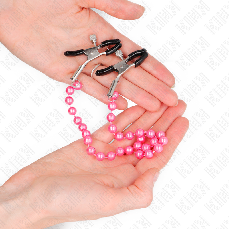 KINK - CHAIN NIPPLE CLAMPS PURPLE 30 CM - Image 3