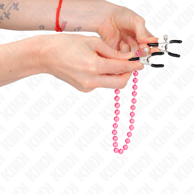 KINK - CHAIN NIPPLE CLAMPS PURPLE 30 CM - Image 4