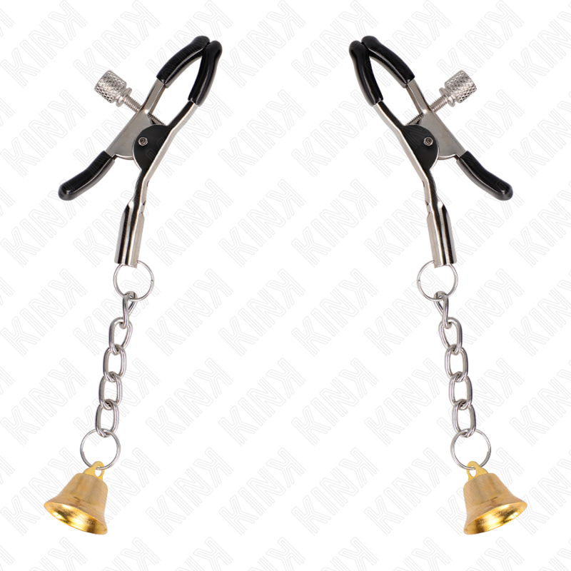 Kink - Pinces À Télémon Pendentif Cloche Or 6 Cm - Image 2