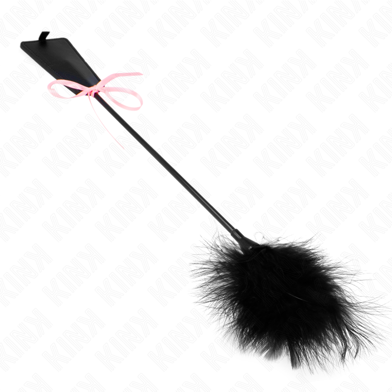 Kink - Gekleurde Veertjes Met Roze Strik 49 Cm - Image 2