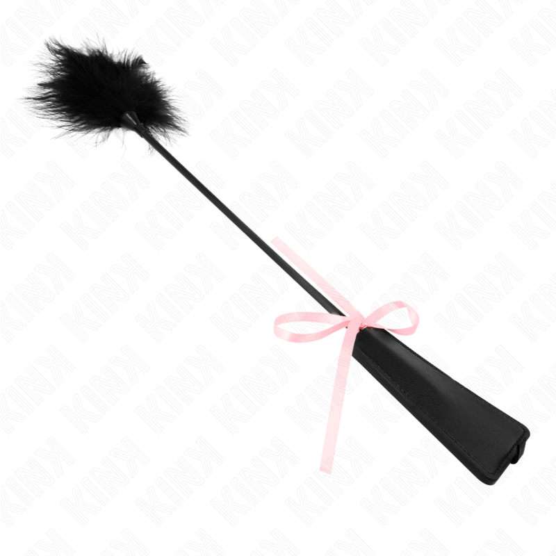 Kink - Gekleurde Veertjes Met Roze Strik 49 Cm - Image 3