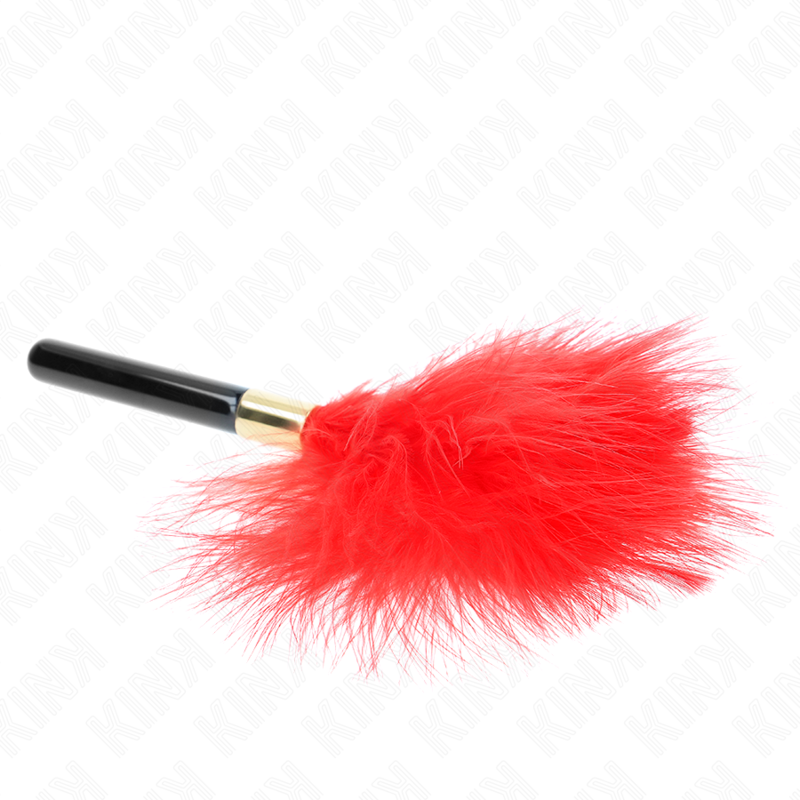 KINK - RED GOLD METAL TICKLE FEATHERS 18 CM - Image 4