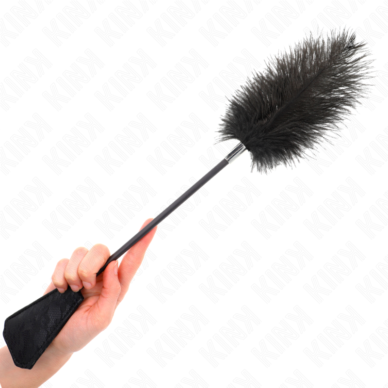 Kink - Plumes D'autruche Pour Tickle Avec Palette Dentelle 56 Cm - Image 4