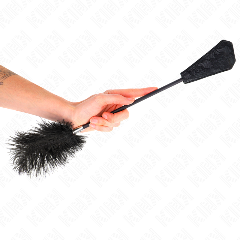 Kink - Plumes D'autruche Pour Tickle Avec Palette Dentelle 56 Cm - Image 5