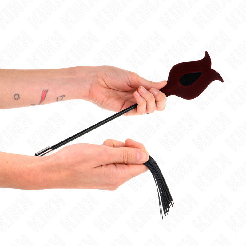 Kink - Plumes De Poulet Tickle En Forme De Corne Noire 36 Cm - Image 4