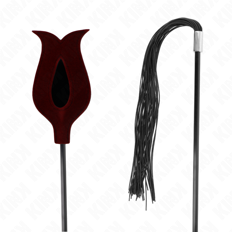 Kink - Plumes De Poulet Tickle En Forme De Corne Noire 36 Cm - Image 5