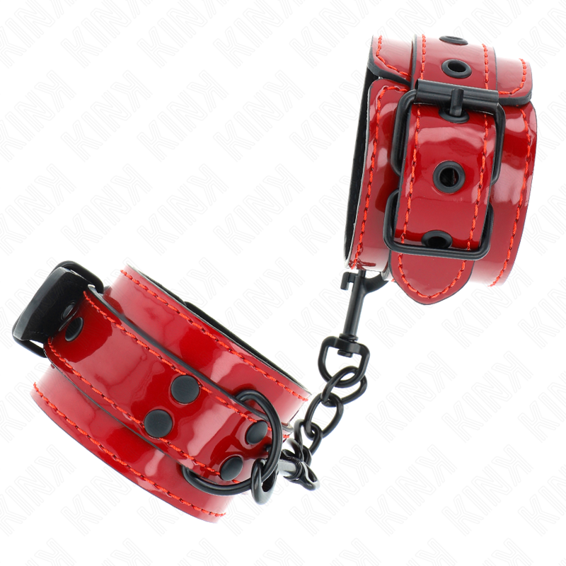 Kink - Poignets Rouge Foncé 23 X 5 Cm - Image 2