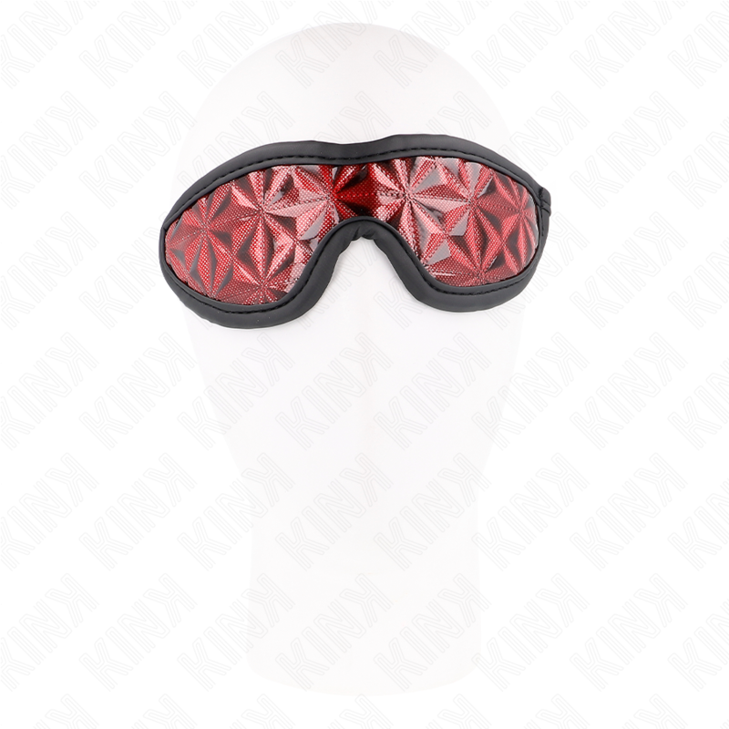 Kink - Serre-Tête Motif Diamants Rouge 20,5 X 6 Cm - Image 2