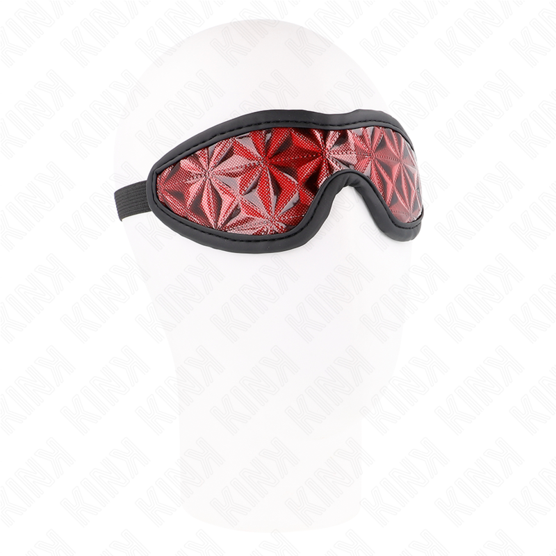 Kink - Serre-Tête Motif Diamants Rouge 20,5 X 6 Cm - Image 3