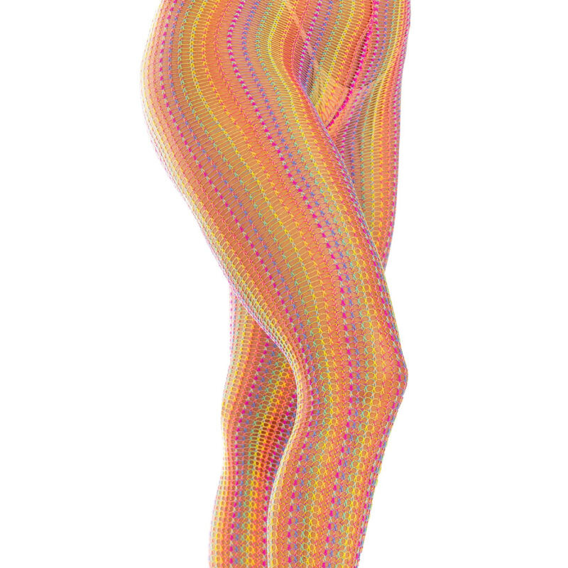Leg Avenue - Bas Au Crochet Multicolore - Image 4