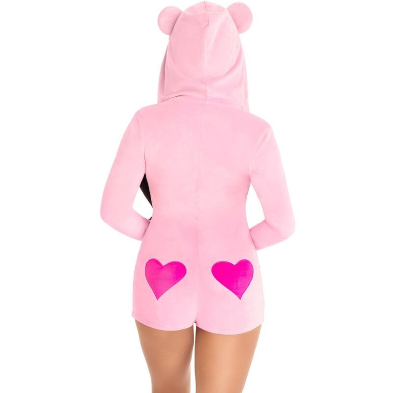 Leg Avenue - Body Velours Ours En Teddy Rose - Image 4