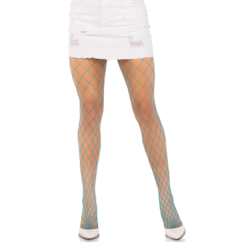 Leg Avenue - Collants Résille Diamant Rose - Image 4