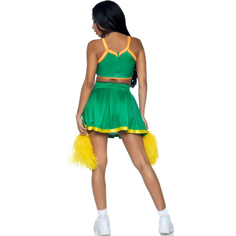 Leg Avenue - Costume Cheerleader Green - Image 2