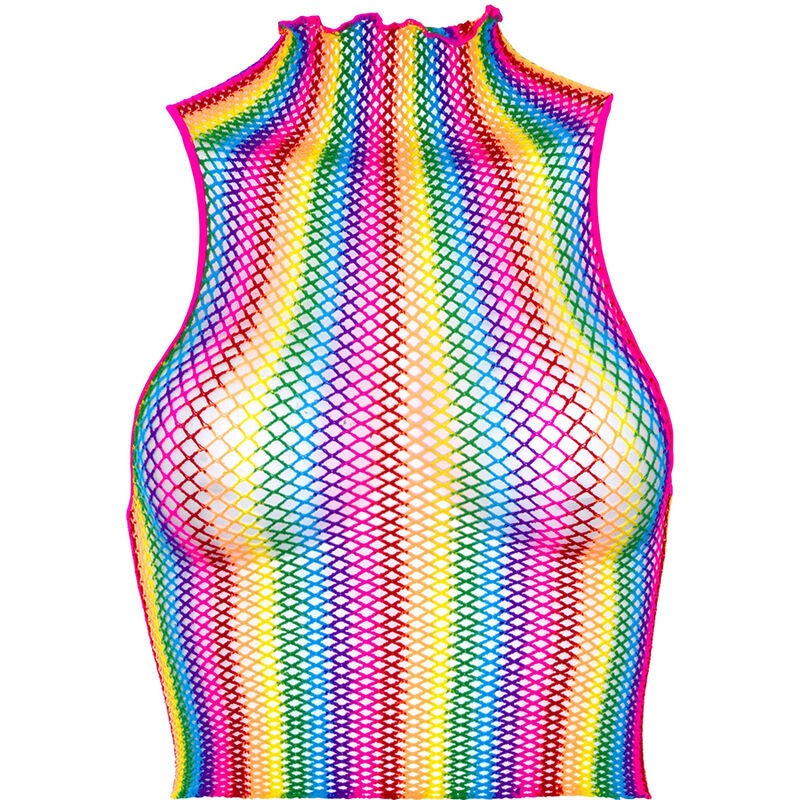 Leg Avenue - Haut En Filet Multicolore - Image 3