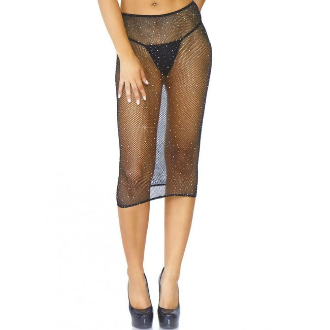 Leg Avenue - Résille Cristalisée Multidress Noir Os - Image 3