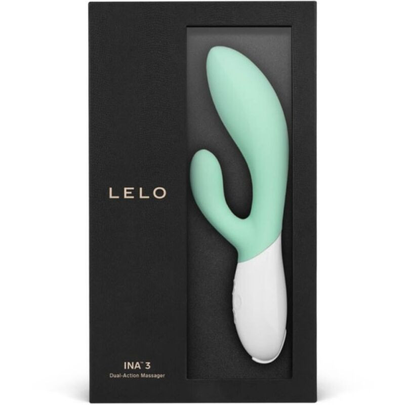 Lelo - Ina 3 Vibrateur Vert Lapin Luxe Aux Algues - Image 5