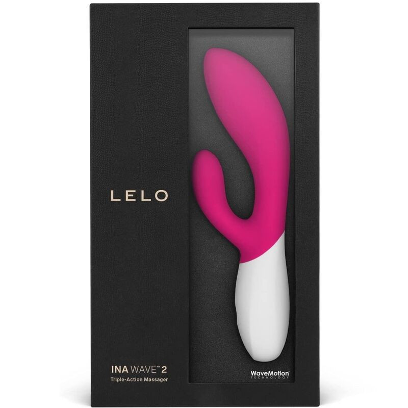 Lelo - Ina Wave 2 Vbrador Luxe Mouvement Spécial Cerise - Image 4