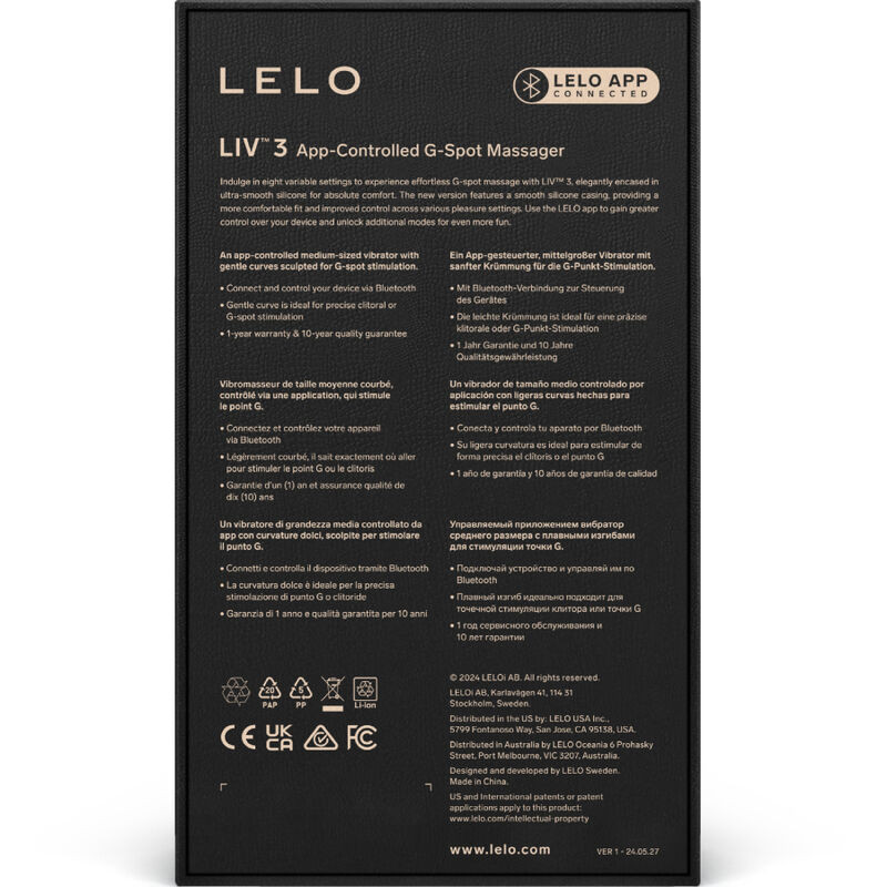 Lelo -  Liv™ 3 Stimulateur De Point G Rose - Image 4