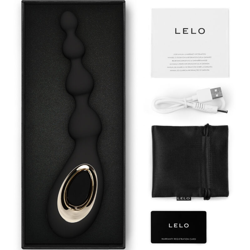 LELO - SORAYA BEADS BLACK ANAL MASSAGER - Image 2