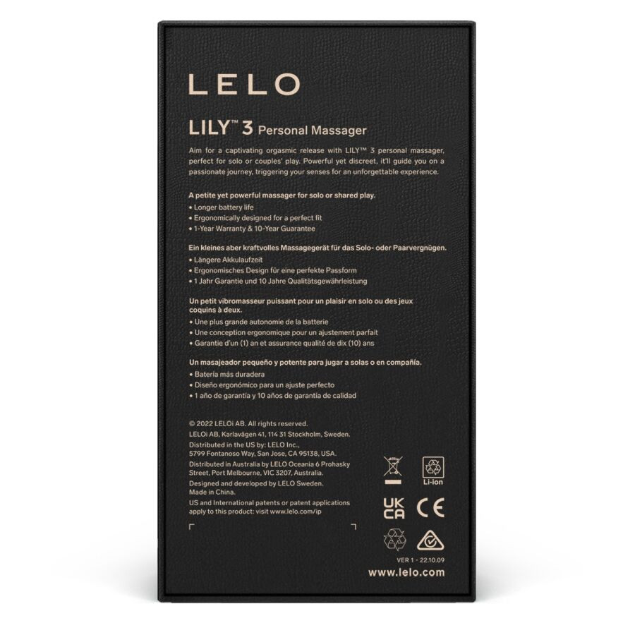 Lelo - Masseur Personnel Lily 3 - Vert Polaire - Image 8