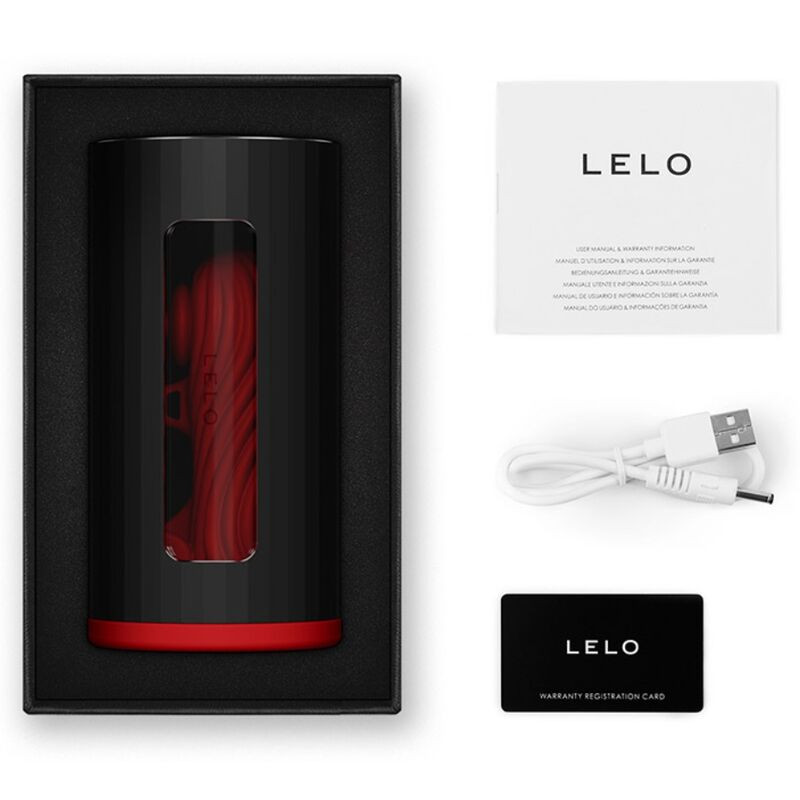 Lelo - Masturbateur Mâle F1S V3 Rouge - Image 4