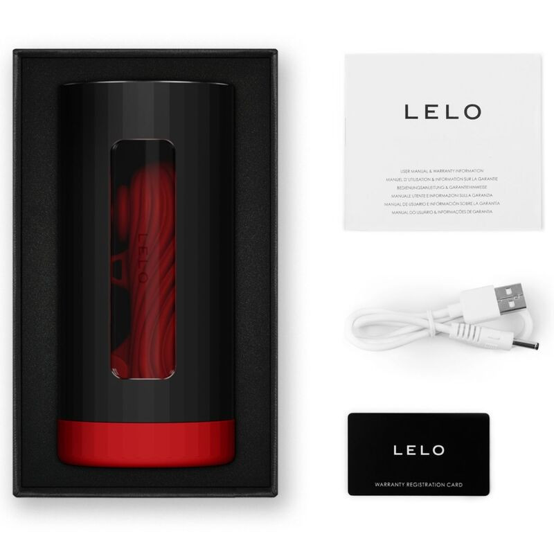 Lelo - Masturbateur Mâle F1S V3 Rouge Xl - Image 3