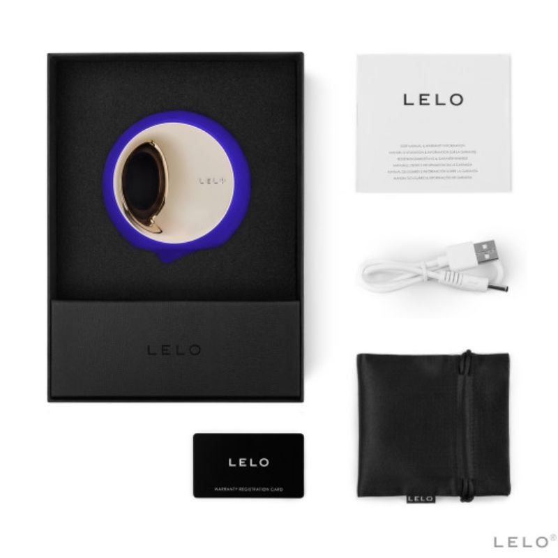 Lelo - Ora 3 Stimulateur De Sexe Oral Bleu Nuit - Image 2