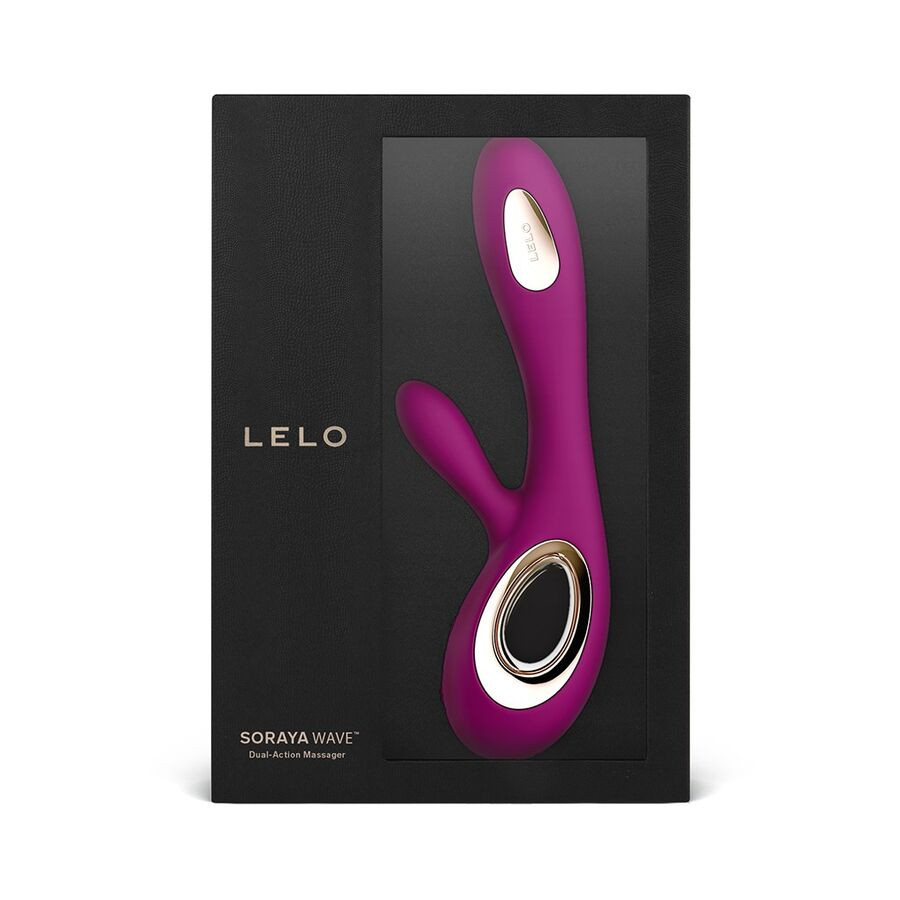 LELO - SORAYA WAVE VIBRATEUR LAPIN DEEP ROSE - Image 4