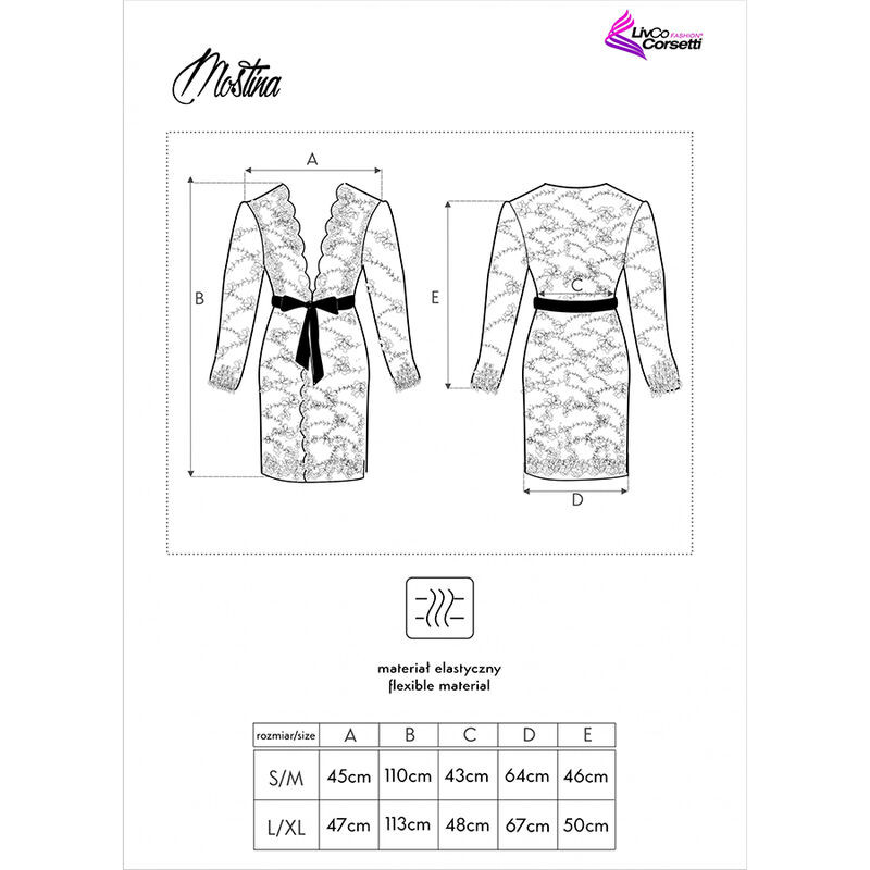 Livco Corsetti Fashion - Mostina Lc 90641 Robe G Noir - Image 10