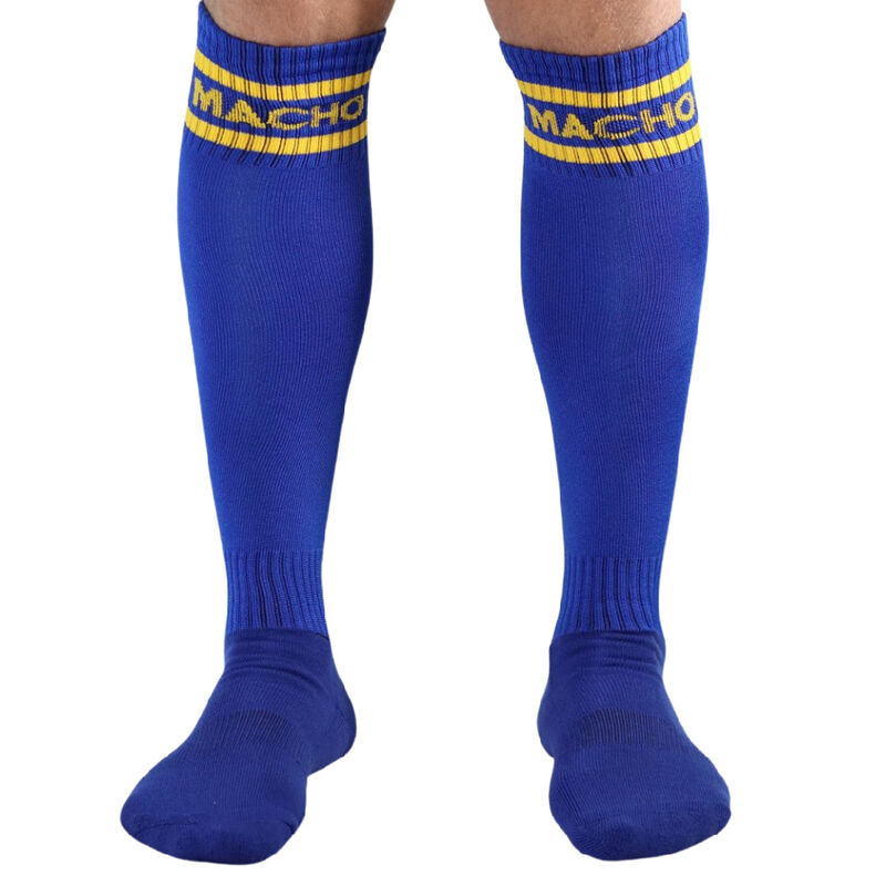 Macho - Calcetines Largos Talla Única Azul - Image 9