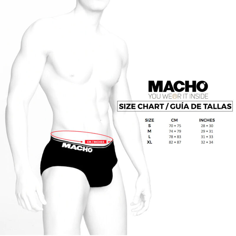Macho - Ms24A Slip Jaune Foncé S - Image 45